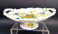 PLAT EN FAIENCE TYPE BASSANO