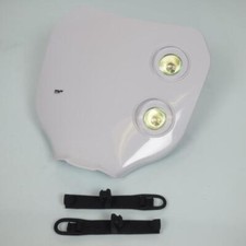 Plaque phare double optique