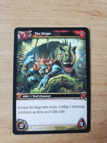 Carte allie taz - taz'dingo, /