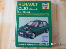 RTA HAYNES RENAULT CLIO DIESEL RL-RN-RT EDITION 1999     J53