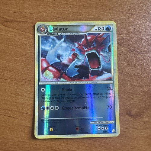 Carte pokémon léviator - carte,