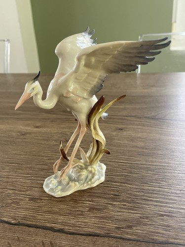 Ancien oiseau porcelaine - ancien, en
