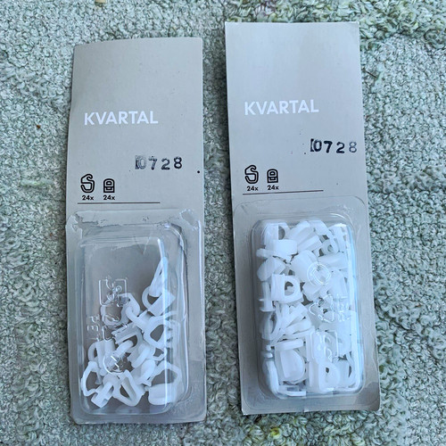 Ikea kvartal white curtain - ikea,