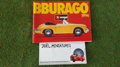 Catalogue burago 1994 petit - 1994,