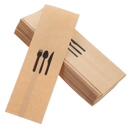 100 pcs couverts - en, papier