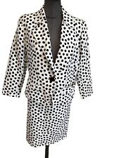 Superbe Tailleur Coton Blanc