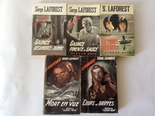Serge Laforest * Lot de 5 Titres * Fleuve Noir / Espionnage 50/60' * Etat Bon