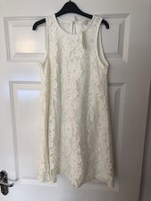 Robe en dentelle crème River