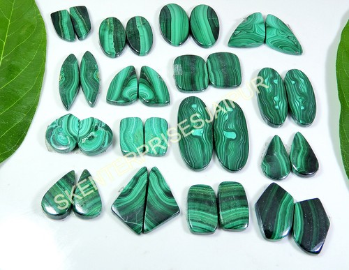 Paire assortie malachite - paire, la