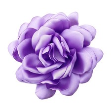 Broche fleur en tissu