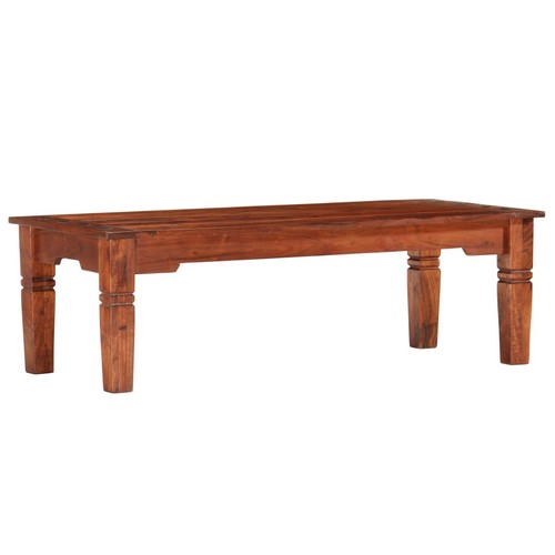 Bois acacia solide table - bois,