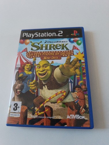Ps2 shrek la fête foraine - ps2,