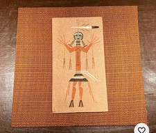 Tableau de sable Infirns d’Amérique L’homme Médecine