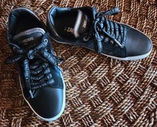 Baskets en cuir véritable