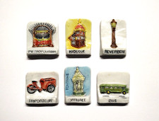 Série complète de fèves MAUDUIT 1996 Publicitaires Perso * 164.203