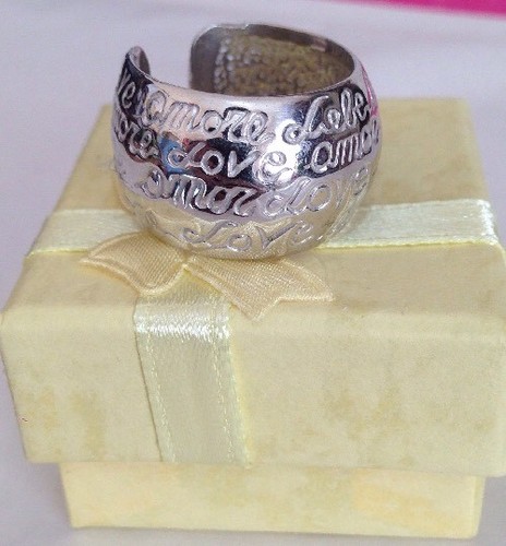 Bague réglable argent - bague,