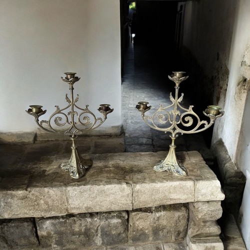 Paire chandeliers - paire,