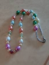 Collier Perles Verre