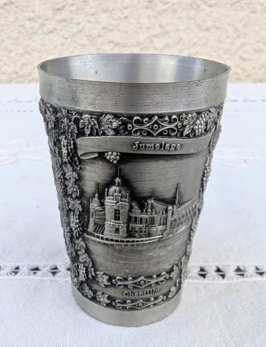 Verre gobelet etain - gobelet, en