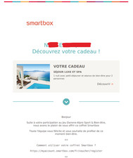 e-Coffret Cadeau  Smartbox