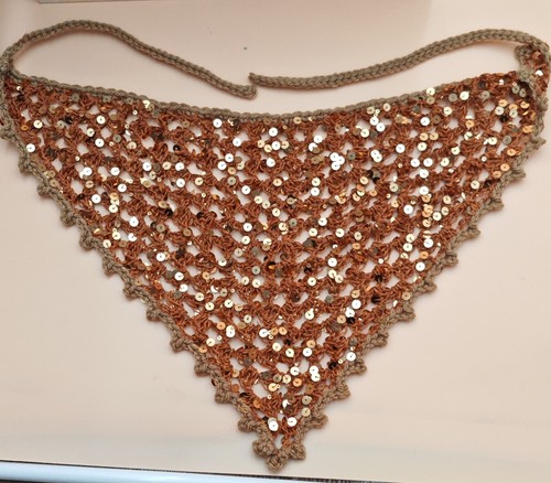 Bandana cheveux femme textile