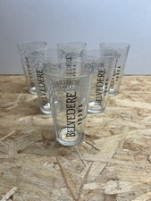 Belvédère Lot De 6 Verres Vodka Bar  Collection