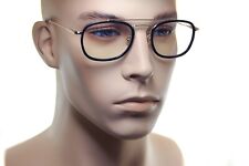 Lunettes De Vue Ovales Pour Hommes TOM FORD FT5677 001 52MM Noir Brillant Or