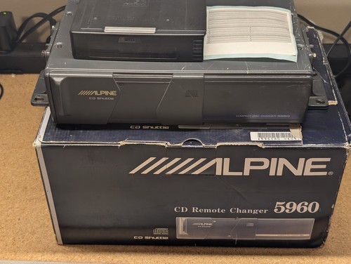 Alpine disc changer car - alpine,
