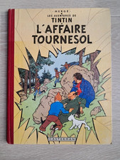 Hergé Tintin L'affaire Tournesol édition B20bis 1957 bel état Imprimeur Danel