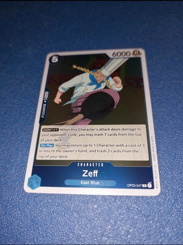 Zeff op03 047 carte card - , one
