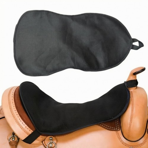 Tapis selle cheval contourné - tapis,