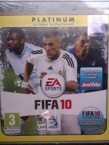 Jeu ps3 fifa - ps3, (football)