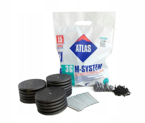 Atlas system de - 3g, fixation