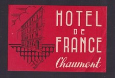 Ancienne  étiquette bagage