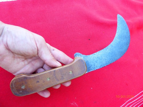 Couteau serpe serpette - serpette, de