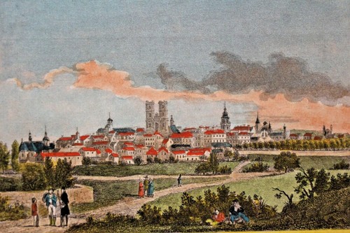 Rennes vue france pittoresque - rennes,