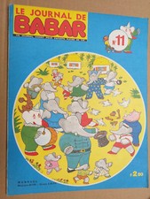 Le journal de Babar n°11 en