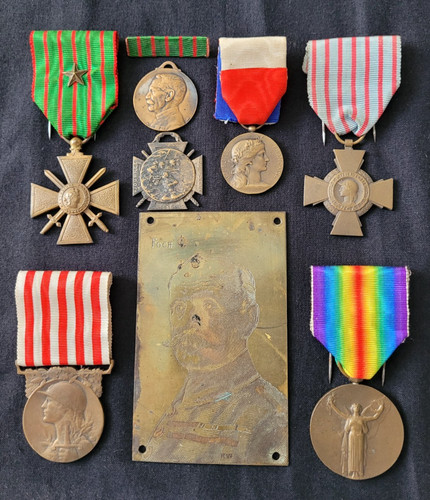 Lot médailles croix - médailles, guerre