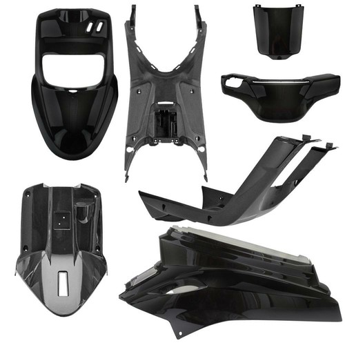Kit carénages nero - lucido, +
