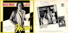DISQUE 45 TOURS GIANGILBERTO MONTI – BALLA BELLA // METRO