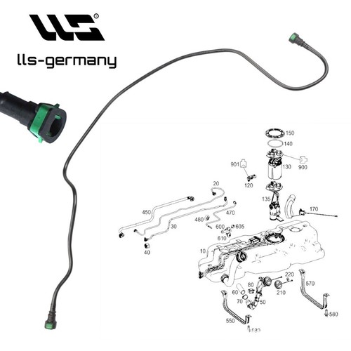 Ligne carburant pour - carburant,
