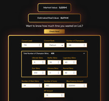 Compte Lol Lvl 735 Elo