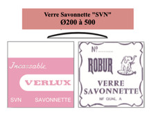 Verre de montre Savonnette rond Acrylique "SVN" Ø200 à 500 VERLUX ROBUR