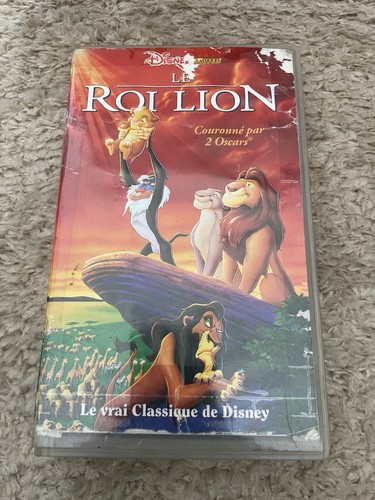 Roi lion cassette - lion, vhs