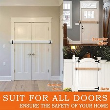 Serrure de porte de placard porte de mise à niveau 2x4 portes supports de barri