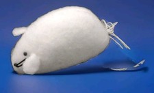 Souris Blanche Jouet pour chat.