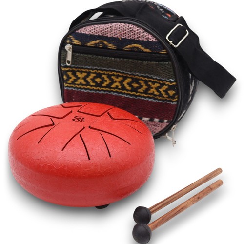 Drum red 16cm - om,