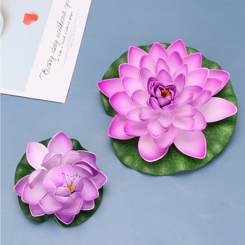 6pcs simulation lotus - ,