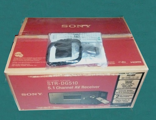New open box sony stereo - open,