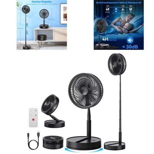 Ventilateur sur pied portable - pied,